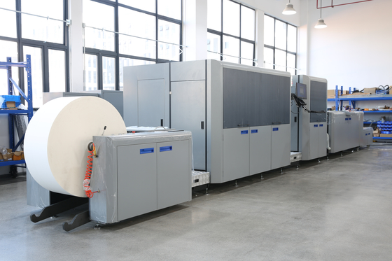 Smart Production - Roll to Sheet Digital Inkjet Printing Equipment with One-Click Automation